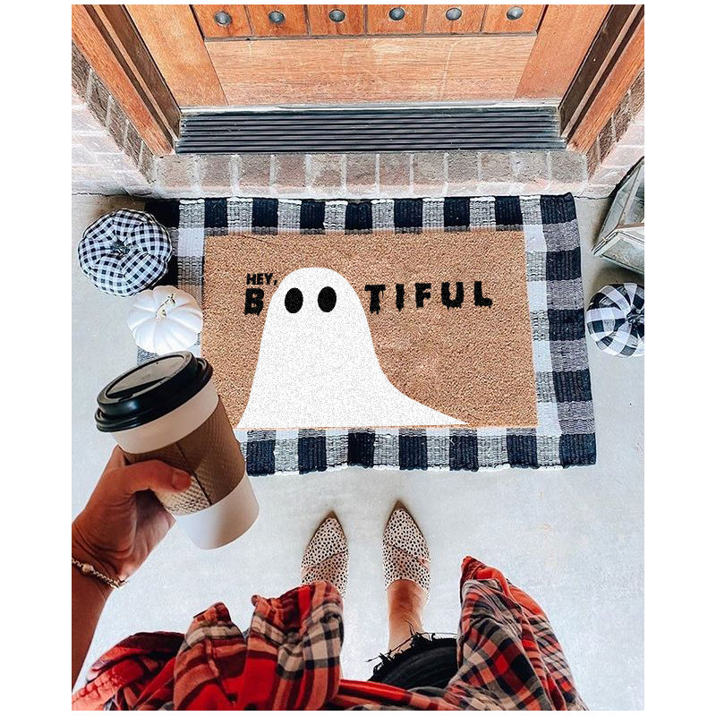 Dhir Non-Slip Halloween Outdoor Doormat, 22" W x 36" L