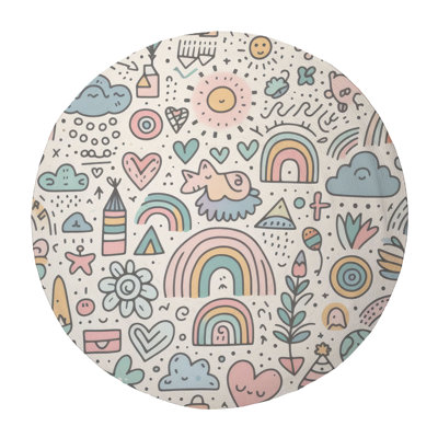 Tapis tressé Faint