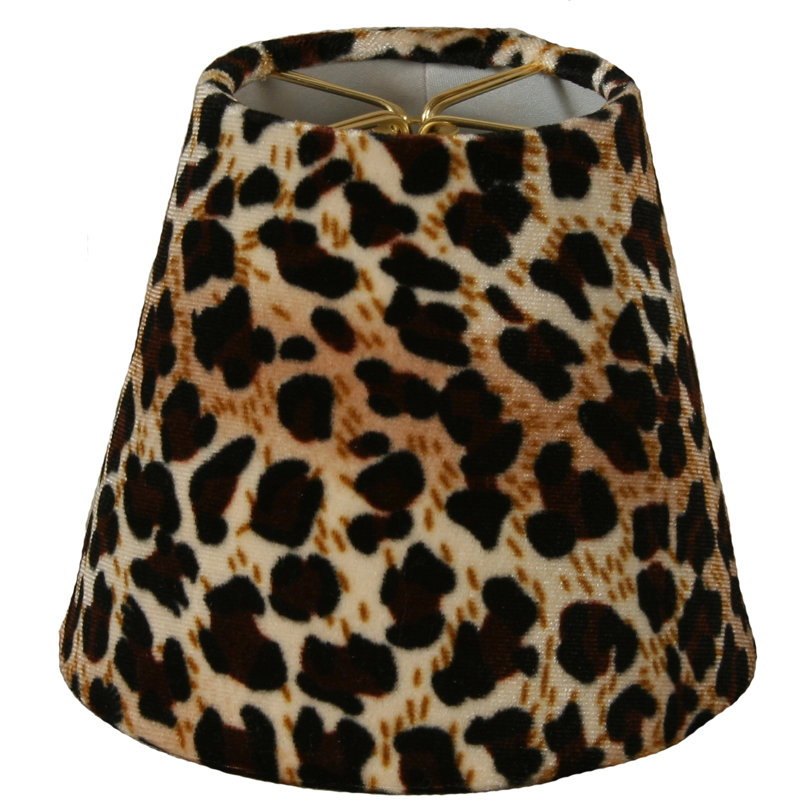 4.5'' H Faux Fur Empire Candelabra Shade