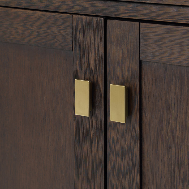 Chestnut 48'' W Single Vanity, Brown Oak