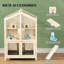 Cage pour petits animaux, cage pour animaux 3 niveaux, cage à hamster en bois