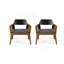 Ensemble de 2 fauteuils club