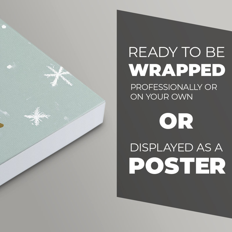Christmas Holiday Art DCCDVI - Impression sur toile seulement - NON-CADRE