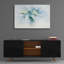 «Contemporary Lilac Blue» par Carol Rowan, art mural en verre acrylique, 16 po x 12 po-101670748