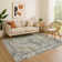 Premium Machine Washable Lucchesi AMF1729 Global Rug