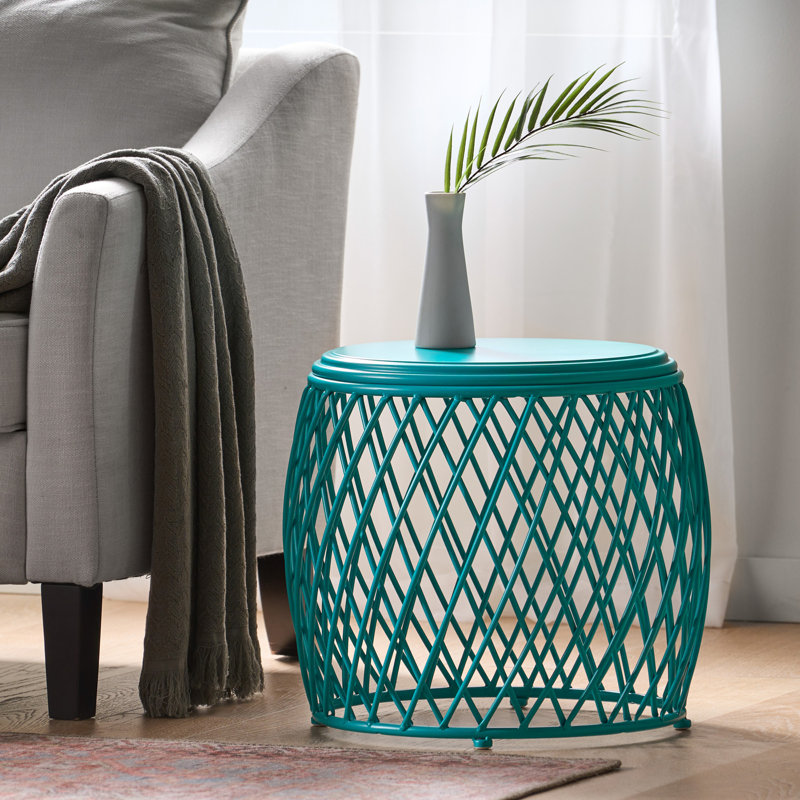 TABLE D'APPOINT 19,75 ALAMERAS, Sarcelle