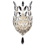 Crystal Laurel 1 - Light Flush Mounted Sconce