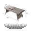 Bureau en bois massif clair et luxueux-394331554