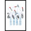 Dancing Cranes I Painting by David Erickson-70208314