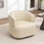 Fauteuil demi-tonneau pivotant de 32 po Tybias-1826379101