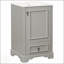 Meuble-lavabo moderne de 20 pouces avec lavabo en céramique, porte à fermeture en douceur, tablette réglable en forme de U et plusieurs solutions de rangement-1070583822