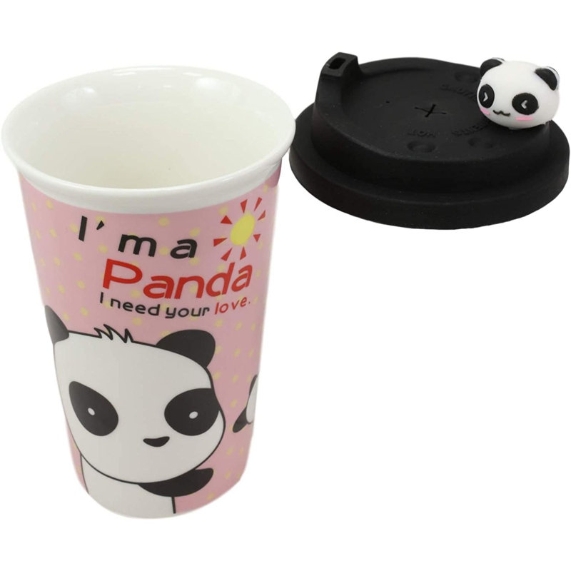 Grande tasse à café animée sunshine ours « panda » Fordwich