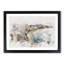 Dusk View Of Waikiki Beach - Single Picture Frame Painting on MDF-56874177-56874176