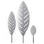 Garden Stake Ornaments Decorative Stakes Outdoor Metal Leaf Yard