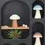 Décoration de table champignon Miakota Forest - Brun-705029171