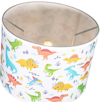 Modern and Colourful Childrens Fabric Lamp Shade
