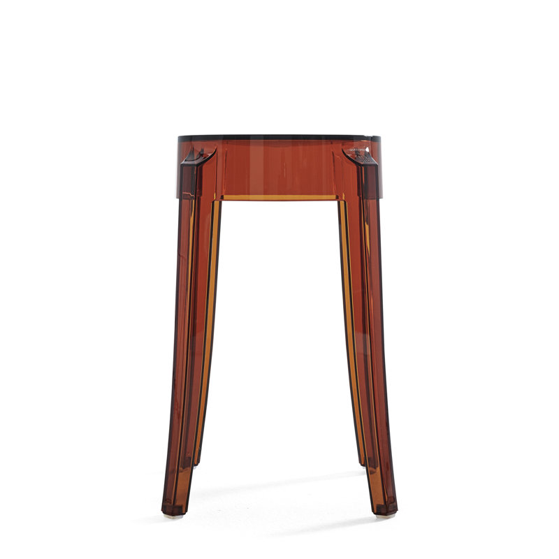Tabouret de bar Charles Ghost, Amber