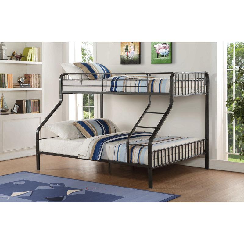Caius Gunmetal Finish Twin Xl/Queen Bunk Bed