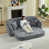 Chenille gris