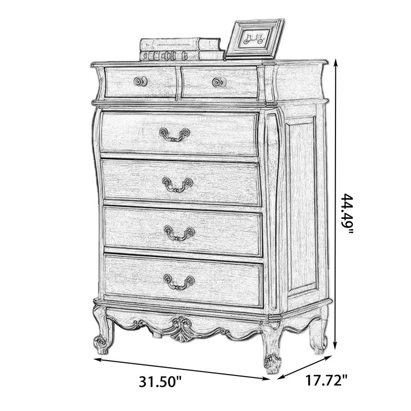 Buffet brun massif et bois manufacturé, Brun
