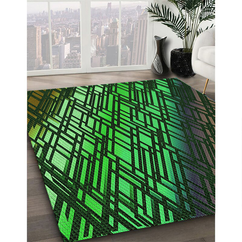 Abstract Indoor Rug, Rectangle 8' x 12'