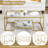 Imela Tempered Glass Top Coffee Table