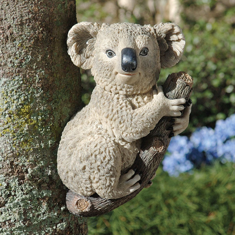 Statue de Kouta, le koala qui grimpe, Simple