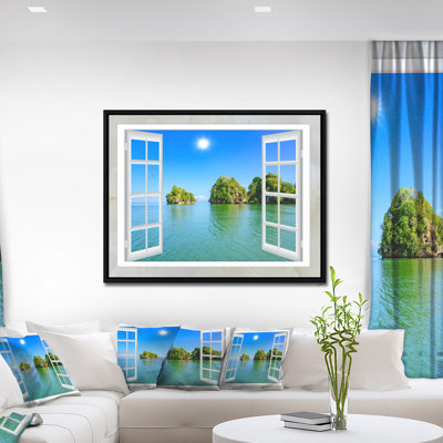 «Open Window to Ocean Islets», reproduction