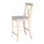 Tabouret de comptoir en bois massif Guzik-1950727749-1957863560