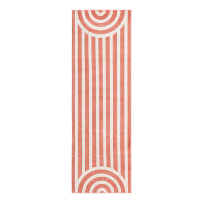 Unique Loom Lines Whimsy Kids Rug