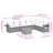 Vidaxl Garden Sofa Set Black, Cream White