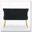 Banc en velours pour causeuse double-335066027
