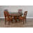 Antonello Mahogany Round Solid Wood Base Dining Table-1855323519