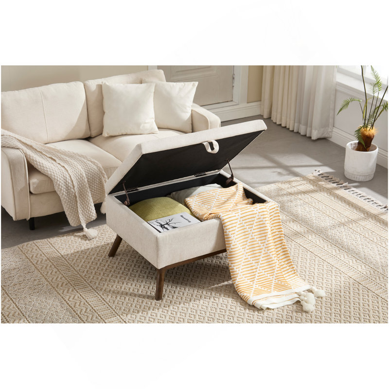 Banc de rangement Mid-Century