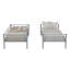 Lit superposé simple en métal avec garde-corps et échelle, structure de lit convertible en acier robuste pour enfants-1184340593