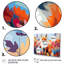 «Orange Foxes Leaf Adventure II», art mural animal renard-913423394-913423419