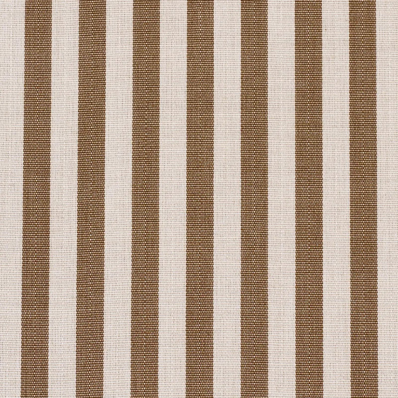 Hanson Indoor/Outdoor Stripe Narrow Fabric, Brown