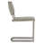 Ames Upholstered Side Chair in Glazed Silver