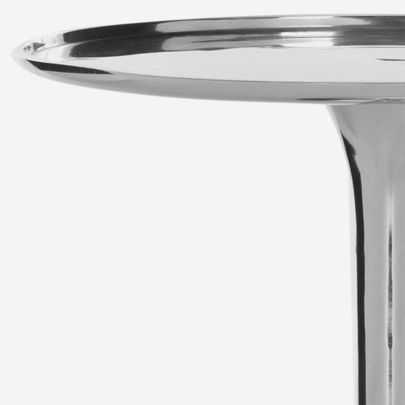 Haltwhistle Tray Top End Table, Silver