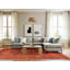 Tapis oriental oriental en polyester / chenille tissé à la machine-897236438