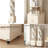5-Tier Rotating Bookshelf with Storage Drawer-110119282