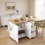 135 cm W Kitchen Island with-1388280356