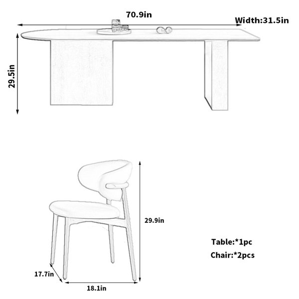 Dimensions du produit