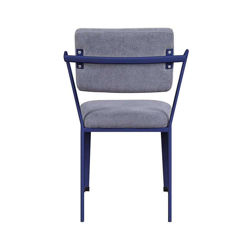 Upholstered Armchair, Navy Blue