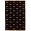 Hand-Knotted High-Quality Black Area Rug