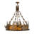 Thames 4 - Light Dimmable Drum Chandelier