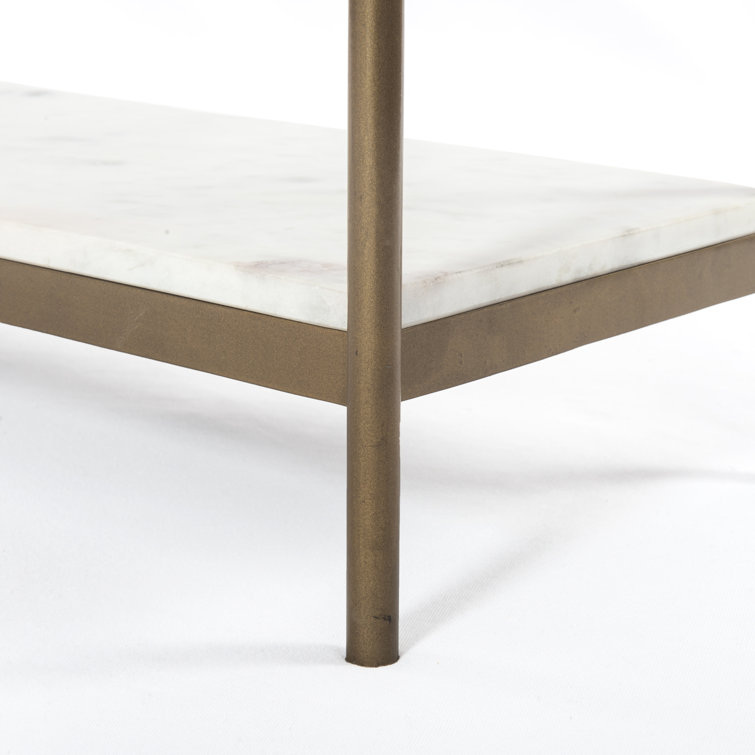 Felix 36'' W Marble Console Table