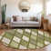 Premium Machine Washable Prisco Olive Rug