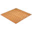 Tapis orange en laine noué à la main de conception unique 8 pi 2 po x 8 pi 3 po Cohbert Mogul