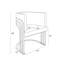 Chaises d'appoint à pieds de traîneau avec tissu en fourrure de nounours et structure chromée-651168584-652159112
